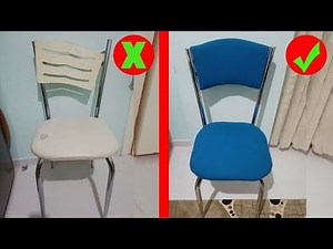EVDE SANDALYE YENİLEME NASIL YAPILIR | CHAIR REFURBISHMENT | DIY