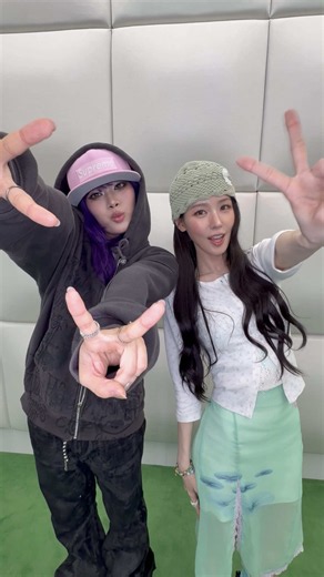 Blue Jeans🩵💙 NAOKO with i-dle MIYEON @i-dle (아이들) #idle #MIYEON #HANA #BlueJeans #NAOKO