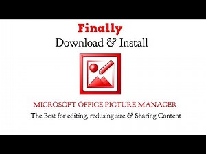 How to download and install Microsoft Office Picture Manager | Install in Windows 10 | AllTechapple