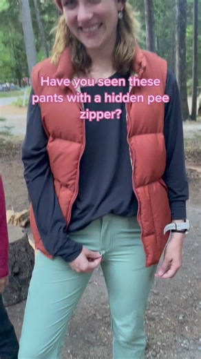 Camping, hiking, and being outdoors has never been easier, thanks to our pants with a hidden second zipper so you can answer nature's call whenever you need to.
