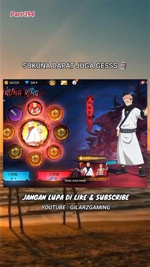 Sukuna Dapat Juga Gesss 🗿#freefire #botakff #short #mulletff #topupantiscam #vcgamersff #ffhemat