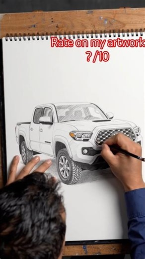 #toyota car drawing #art #youtubeshorts