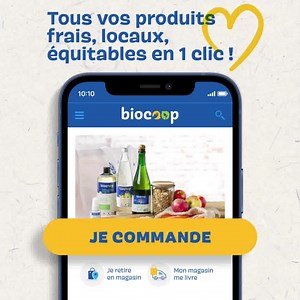 Commandez vos courses bio en ligne 🌱et laissez-vous tenter par une large sélection de produits chez Biocoop ! 🛒 🌱Produits 100% Bio 📍 Production locale 🌾 Produits sans OGM 👨🏼‍🌾 Commerce équitable | Biocoop