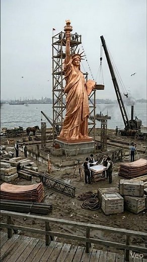 Building the Statue of Liberty from the Ground Up