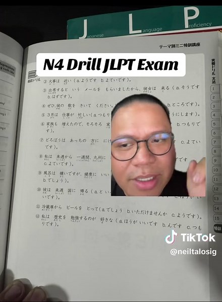 N4 Drill EP5: Ano ang dapat sagot? Tara! #n4drillexam #n4japanese #n4nihongo #n4grammar #n4exam