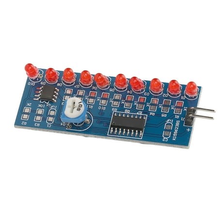 Water Flowing Light LED Module, 10 Output Driver Water Lamp Electronic Kit Adjustable Running 19Pcs NE555 CD4017  for Decoration - Walmart.ca