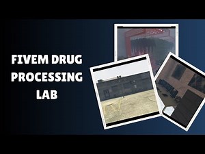 Explore the Ultimate FiveM Drug Processing Lab Experience