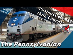 Amtrak's Pennsylvanian: When Business Class is WORSE than Coach!