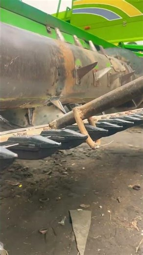 Learn #how to set up a new #blade step in #new fingers Harvester #Cutter #harvester #combine #viral