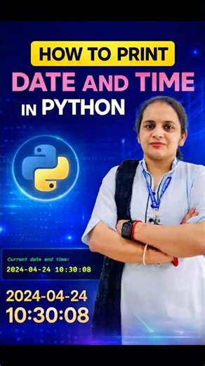One Line Trick to Print Date & Time in Python #shorts #python