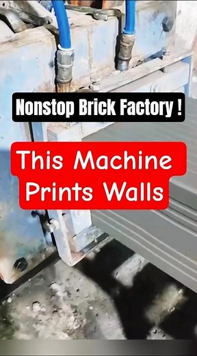 Watch Bricks Get Extruded Like Pasta! No Manual Work!