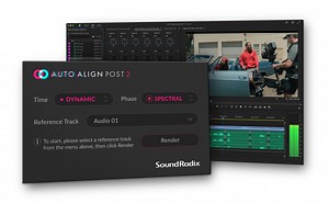 Sound Radix updates Auto-Align Post to v2.1.1 - native Apple Silicon support for AAX AudioSuite