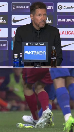 🔥 Simeone insiste en la polémica😤 El Cholo ve la acción clarísima: asegura que la entrada llega tarde y pisa el tobillo, aunque evita alargar el debate👀 Confía en que el CTA revise la jugada y deje un criterio claro para futuras acciones similares