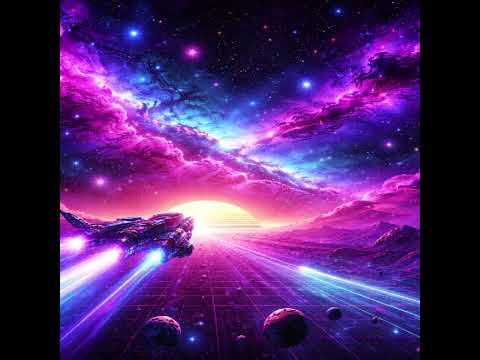 Cosmic journey, Space Travel Ambient Music | Retro 80s Chillwave