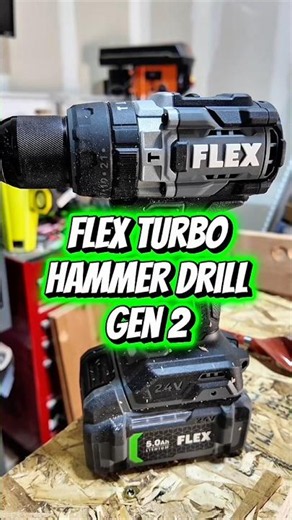 Flex Turbo Hammer Drill Gen 2 is Here! #flextools #flexpowertools