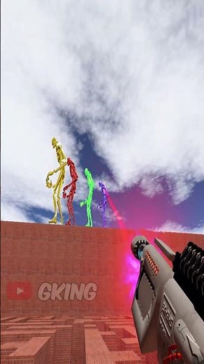 SCP 096 VS LASER SNIPER #gmod