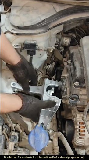 Engine Mounting Replacement Guide #auto #mechanic #DIY