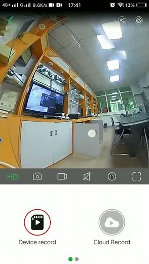 MVTEAM 720° Panorama WiFi VR Camera 1080P 2MP