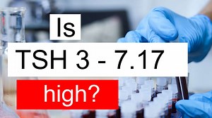 Is TSH 3 7.17 high, normal or dangerous? What does Thyroid stimulating hormone level 7.17 mean?