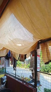 2.3K views · 39 reactions | Mali ang naorder ko Pati sun shade net aesthetic na rin Ang sarap na tumambay sa labas ng bahay namin kahit mainit.. #sunshadenet #HomeImprovement #diy #fypシ #highlights #everyone #home #AntiUV #worthit #reelsvideo #reelsviral #makeover #beforeandafter Aesthetic na sun Shade net https://s.shopee.ph/8KWKv7Ou6W | Mommy Yanne's vlog | Facebook