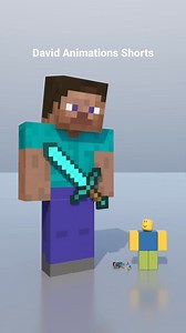 54K views · 390 reactions | MINECRAFT vs ROBLOX: Which Game is Better? #animation #fun #funny #meme #3danimation #roblox #noob #robloxedit #minecraft #minecraftshorts #minecraftanimation | Idan David Art | Facebook