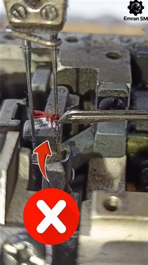 Check out the simple rule on how to check the bell timing of a flat lock machine. #sewing #machine