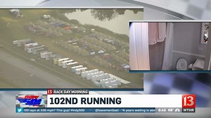 Race fans wake up in tiny houses inside IMS