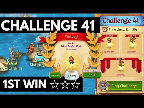 Merge Dragons Challenge 41 • 5m50s On 1st Win ☆☆☆