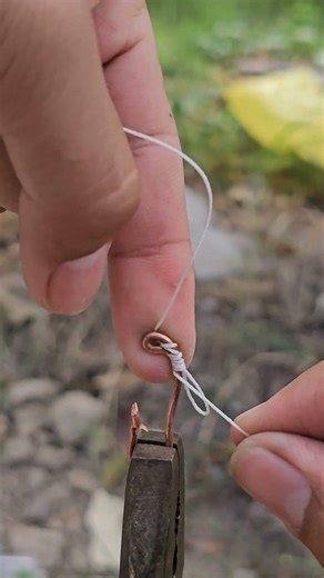 fishing knot to hook with eyelet