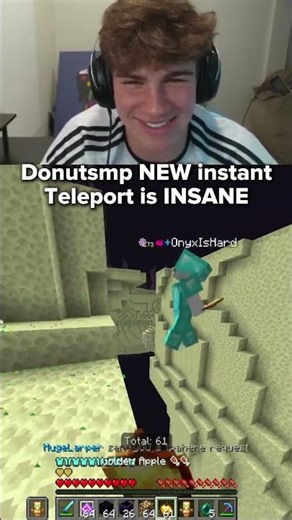NEW instant teleport on donutsmp 😭