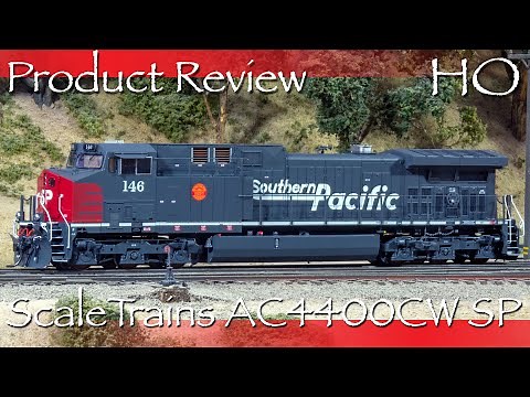 Product Review ScaleTrains HO AC4400CW SP - Powerful HO Scale Engine!
