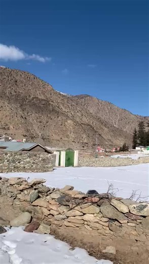 babusr village in winter season 🔥