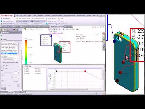 SolidWorks Plastics: Interpreting Results