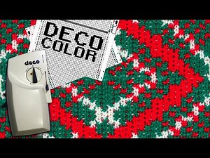 How to Knit Using Punch Cards With 3 or More Colors (Passap Deco)