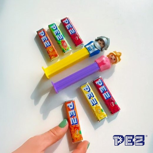 5.2K views · 53 reactions | Enjoy fairy-tale adventures with our Knight and Princess PEZ dispensers.  Our PLAYMOBIL Princess and Knight dispensers are a match made in heaven!  #PEZ #PEZdispenser #PEZcandy #PEZmakesyousmile #playmobil | PEZ | Facebook