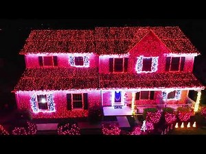 2021 "Wizards in Winter" by Trans-Siberian Orchestra - Linglestown Lights Christmas Lightshow