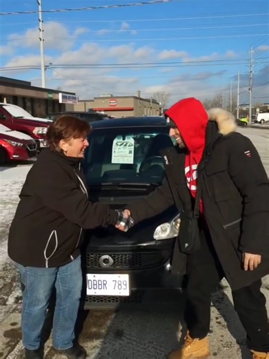 Compact and ready to roll- Smart Car keys handed over! 🚙 #cardealership #smartcar #torontocars #autosales #happycustomer #carsold #cartoks