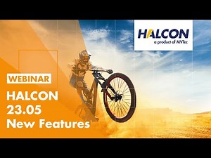 Webinar: Learn all about the new features of HALCON 23.05