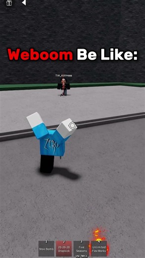 POV: Someone uses Weboom on you💀 |The Strongest Battlegrounds