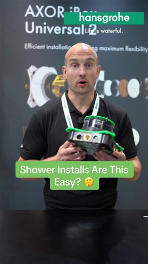 Easy Shower Installations with Hansgrohe iBox Universal 2