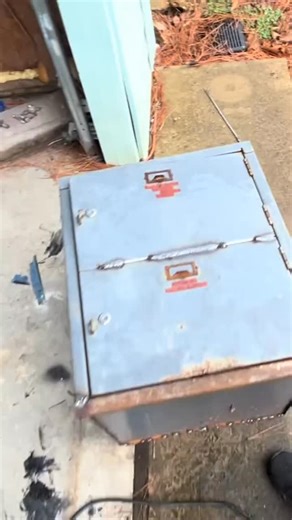 Just some repurposed junk being cut and welded to be used in some junk to store more junk. Full video on YT. #automotive #project #welding #storage | Broke Builds