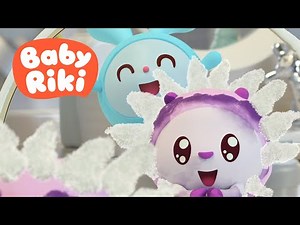 BabyRiki RO - Ne jucăm și învățăm să ne spălăm! Desene animate educative copii