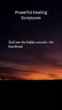 Powerful Healing Scriptures#HealingScriptures #BibleVerses #HealingPrayer