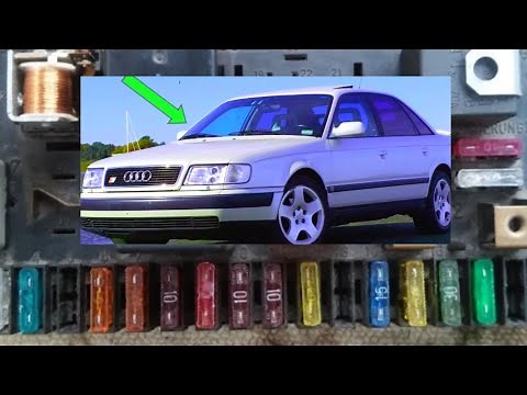 Предохранители и реле Ауди 100, А6. С4. 1990-1997г .Что за что отвечает.