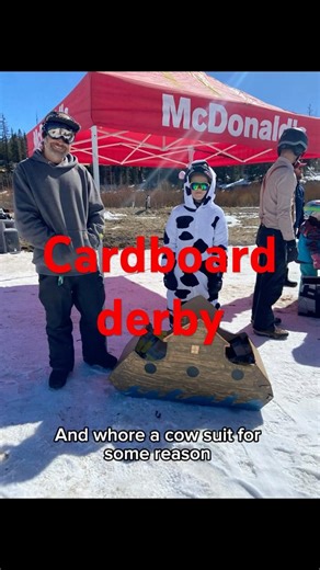 My first cardboard derby