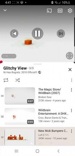 The magic Store Widbrain Nickelodeon 2012 in Glitchy View