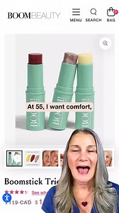 Our entire store is 15% off—because women 50+ deserve beauty that honors their age, not hides it. No anti-aging nonsense. Just simple, nourishing beauty made for women over 50. For a limited time only, everything is 15% off—Boomsticks, moisturizers, mascara, and more. ✨ Embrace your glow. Shop the sale today. | BOOM Beauty | Facebook