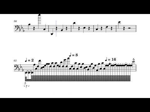 Easy Trombone solo for 6th grade beginning band