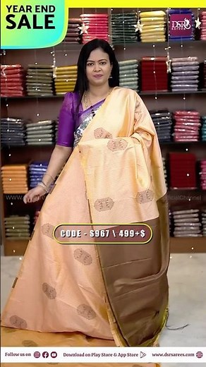 Borderless vairaooshi premium kanchi sarees | Booking: 7305626399 | www.dsrsarees.com