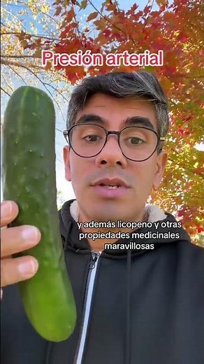 TOMA ESTO SI TIENES LA PRESIÓN ALTA 🥒🔥
